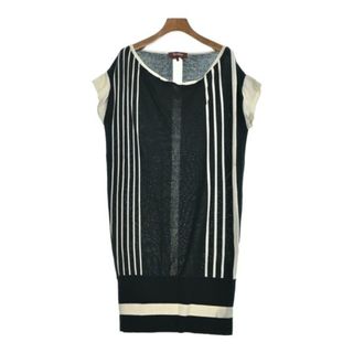 Max Mara STUDIO ワンピース M 黒 【古着】【中古】(ひざ丈ワンピース)