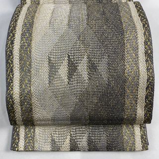 袋帯 美品 名品 全通 正絹 【中古】(帯)