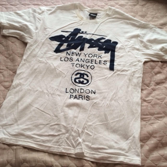 STUSSY(ステューシー)の訳あり☆STUSSY定番Tシャツ レディースのトップス(Tシャツ(半袖/袖なし))の商品写真