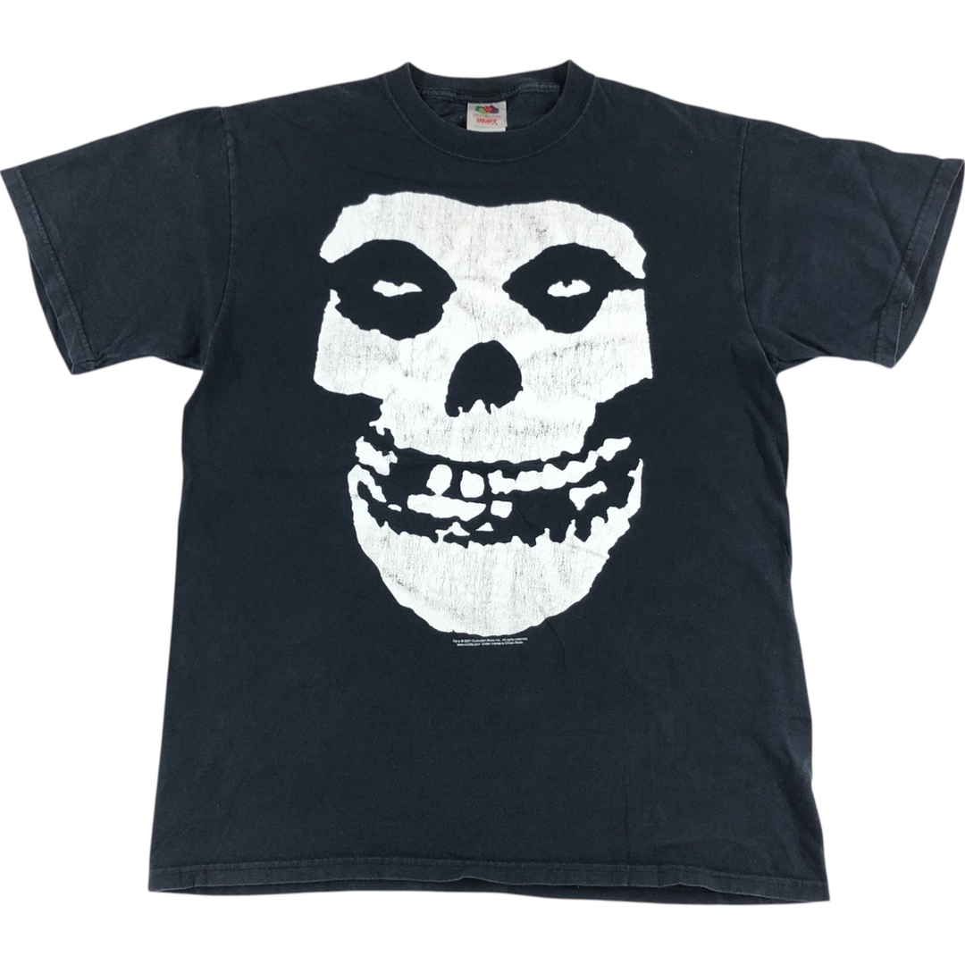 FRUIT OF THE LOOM - 古着 00年代 フルーツオブザルーム FRUIT OF THE LOOM MISFITS ミスフィッツ バンドTシャツ バンT メンズM相当 /eaa529041