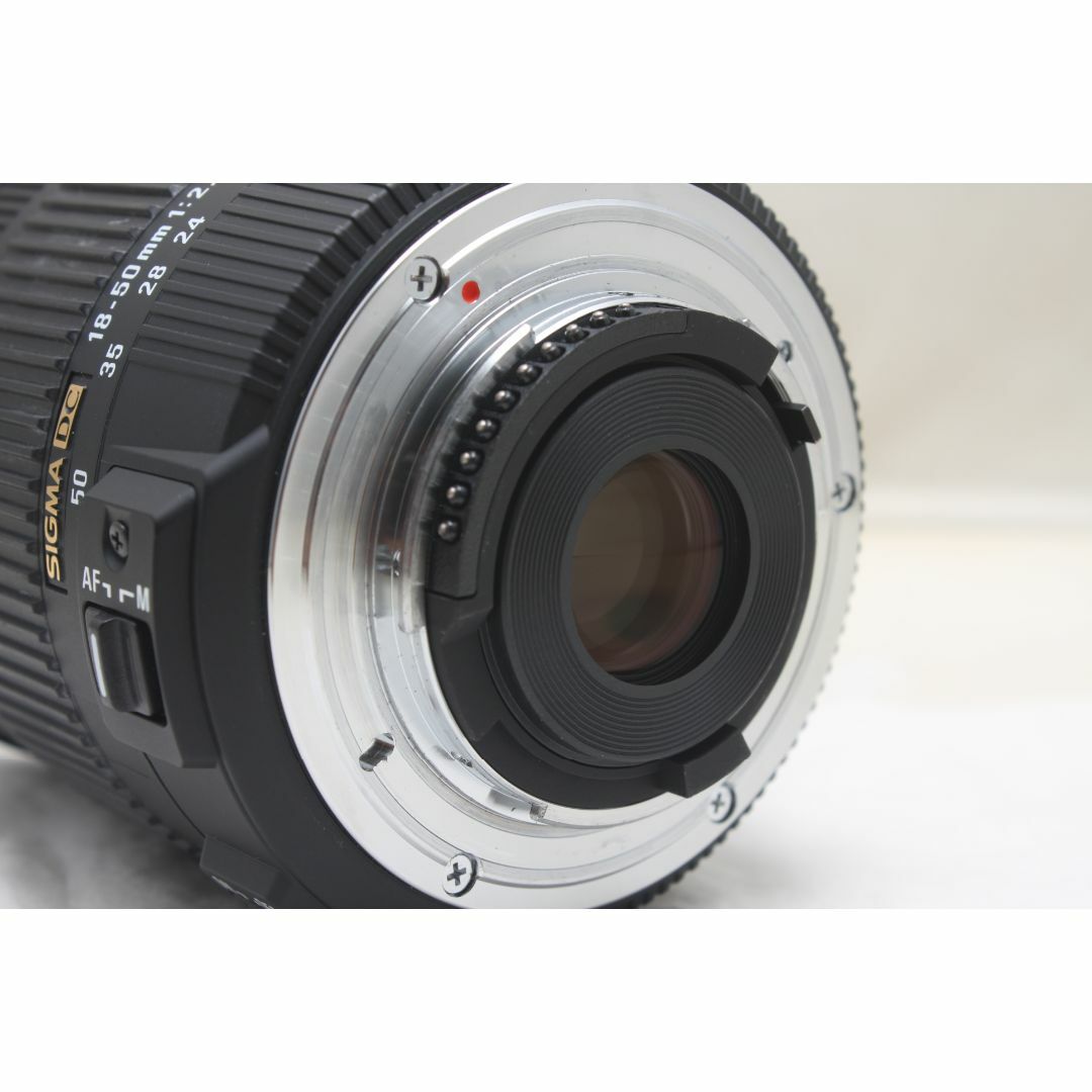 SIGMA(シグマ)のシグマ 18-50mm F2.8-4.5 DC OS HSM ニコン スマホ/家電/カメラのカメラ(レンズ(ズーム))の商品写真