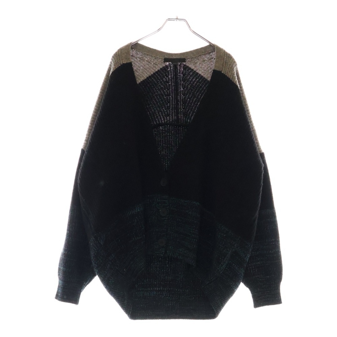 ALEXANDER WANG アレキサンダーワン ローゲージニットカーディガン レディース グレー/ブラック