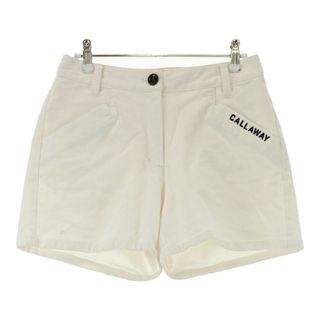 サイズ：M CALLAWAY キャロウェイ 2024年 ショートパンツ  ホワイト系 [240101447970] ゴルフウェア レディース ストスト(ウエア)