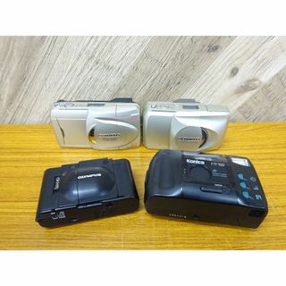 オリンパス(OLYMPUS)のT15/ カメラ 4点 まとめ売り OLYMPUS KONICA (フィルムカメラ)