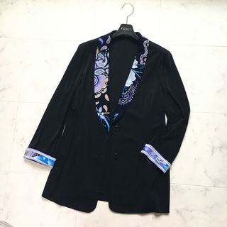 LEONARD - 近年美品　LEONARD レオナール カンカン　ストレッチ　ジャケット　42