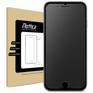 新品 Mothca アンチグレア強化ガラス iPhone 8Plus/iPhon(その他)