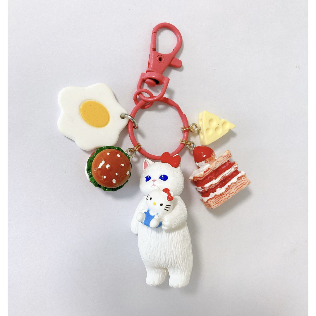 じゃらじゃらキーホルダー キティ サンリオ mofusand エンタメ/ホビーのおもちゃ/ぬいぐるみ(キャラクターグッズ)の商品写真