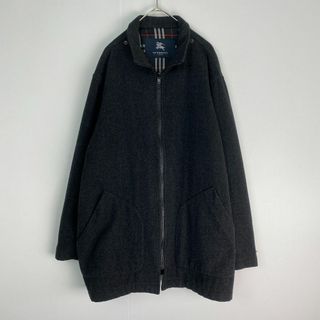 バーバリー(BURBERRY)のバーバリーロンドン　ブルゾン　ジップジャケット　ノバチェック　ウール　(ブルゾン)