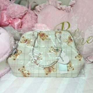 アンクルージュ(Ank Rouge)の完売品！クマ柄バック＊゜(ハンドバッグ)