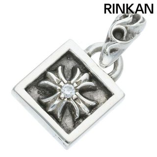 クロムハーツ(Chrome Hearts)のクロムハーツ  FRAMED CH PLUS 1DIA/フレームドCHプラス 1ダイヤ/チャーム/シルバーネックレストップ メンズ(ネックレス)