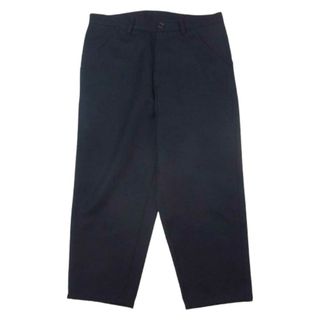 コムデギャルソンシャツ COMME des GARCONS SHIRT 15AW W23142 ウール クロップドパンツ ネイビー系 XS【中古】(その他)