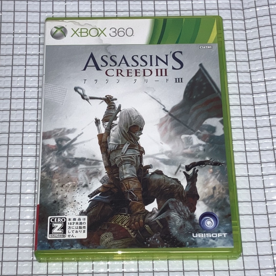 Xbox360(エックスボックス360)のXBOX360 アサシンクリードⅢ エンタメ/ホビーのゲームソフト/ゲーム機本体(家庭用ゲームソフト)の商品写真