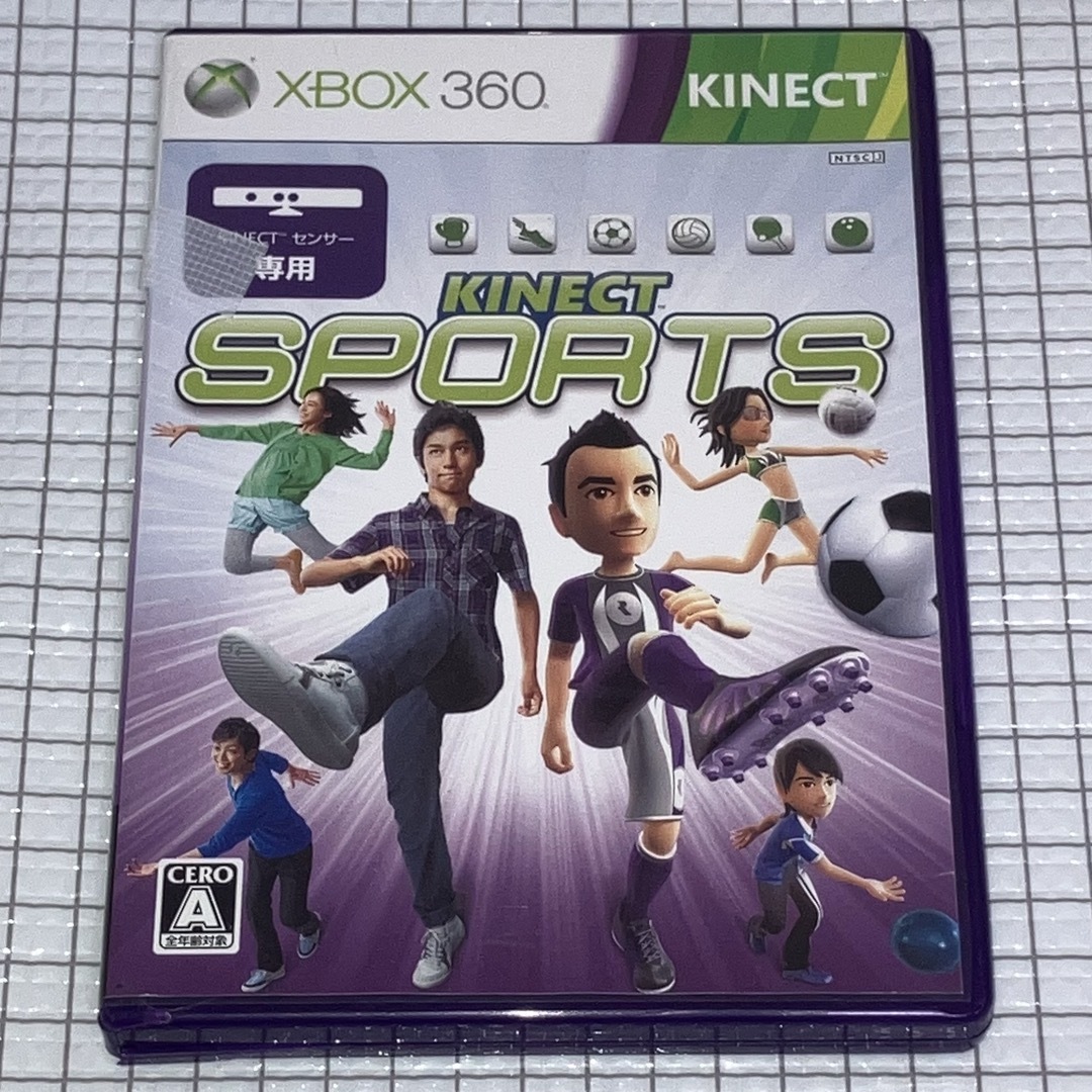 Xbox360(エックスボックス360)のXBOX360 KINECT SPORTS ※取説無し エンタメ/ホビーのゲームソフト/ゲーム機本体(家庭用ゲームソフト)の商品写真