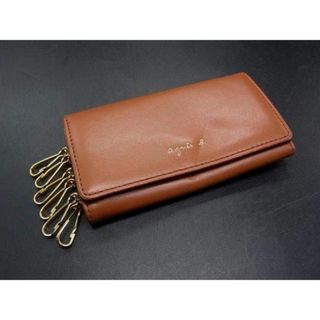 アニエスベー(agnes b.)の■美品■ agnes b. アニエスベー レザー 6連キーケース 鍵入れ レディース ブラウン系 DH3332(その他)