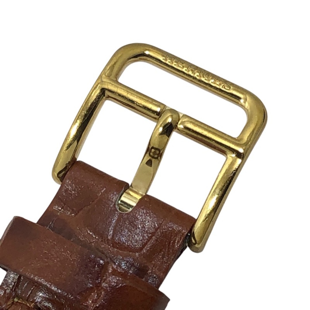 HERMES(エルメス)の　エルメス HERMES Hウォッチ HH1.201.130/UGO ホワイト GP/SS/革ベルト レディース 腕時計 レディースのファッション小物(腕時計)の商品写真