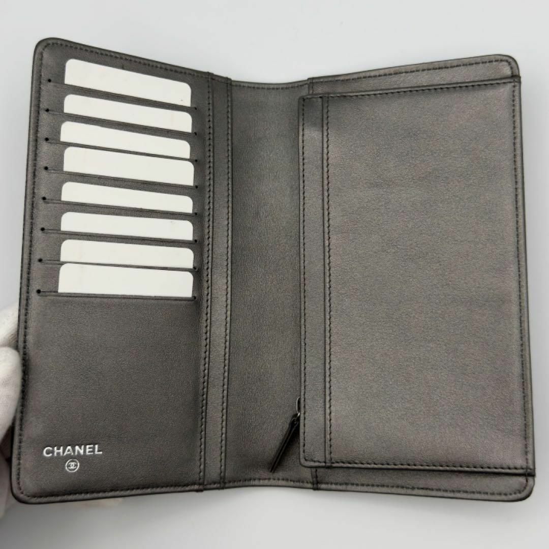 CHANEL - 新品未使用 シャネル財布 キャビアスキン メタリック