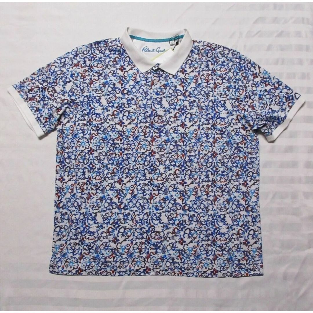 ロバートグラハム　 クラシックフィット ニット ポロシャツ 2XL