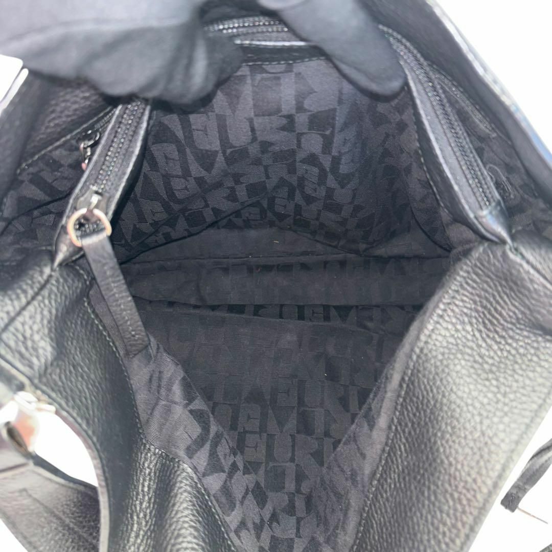 FURLA - 美品 フルラ FURLA トートバッグ レザー ブラック 大