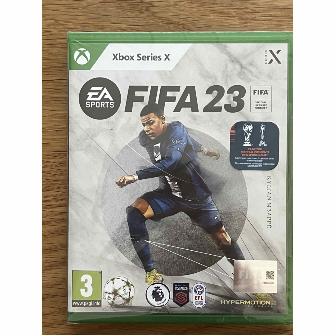 Xbox(エックスボックス)のFIFA23 新品 xbox Series X エンタメ/ホビーのゲームソフト/ゲーム機本体(家庭用ゲームソフト)の商品写真