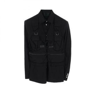 PRADA - プラダ 23AW UJL26A 三角ロゴプレートオーバーサイズ PRADA - プラダ 23AW UJL26A 三角ロゴプレートオーバーサイズ