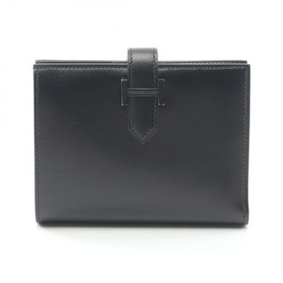 エルメス(HERMES)のHERMES エルメス 二つ折り財布 ベアンコンパクト モノクローム(財布)
