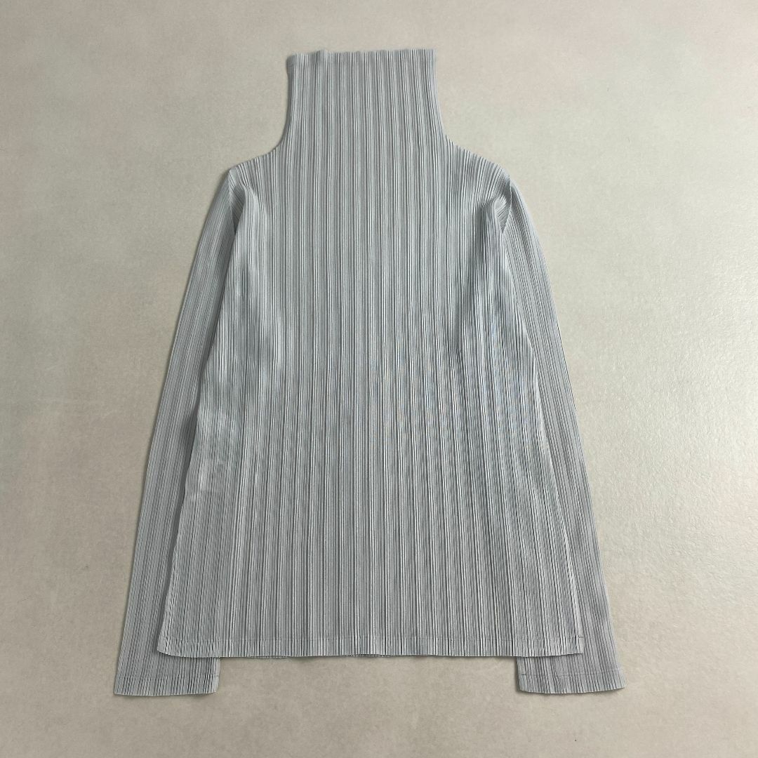 PLEATS PLEASE ISSEY MIYAKE ホワイト長袖カットソー PLEATS PLEASE ISSEY MIYAKE】プリーツプリーズイッセイミヤケ
