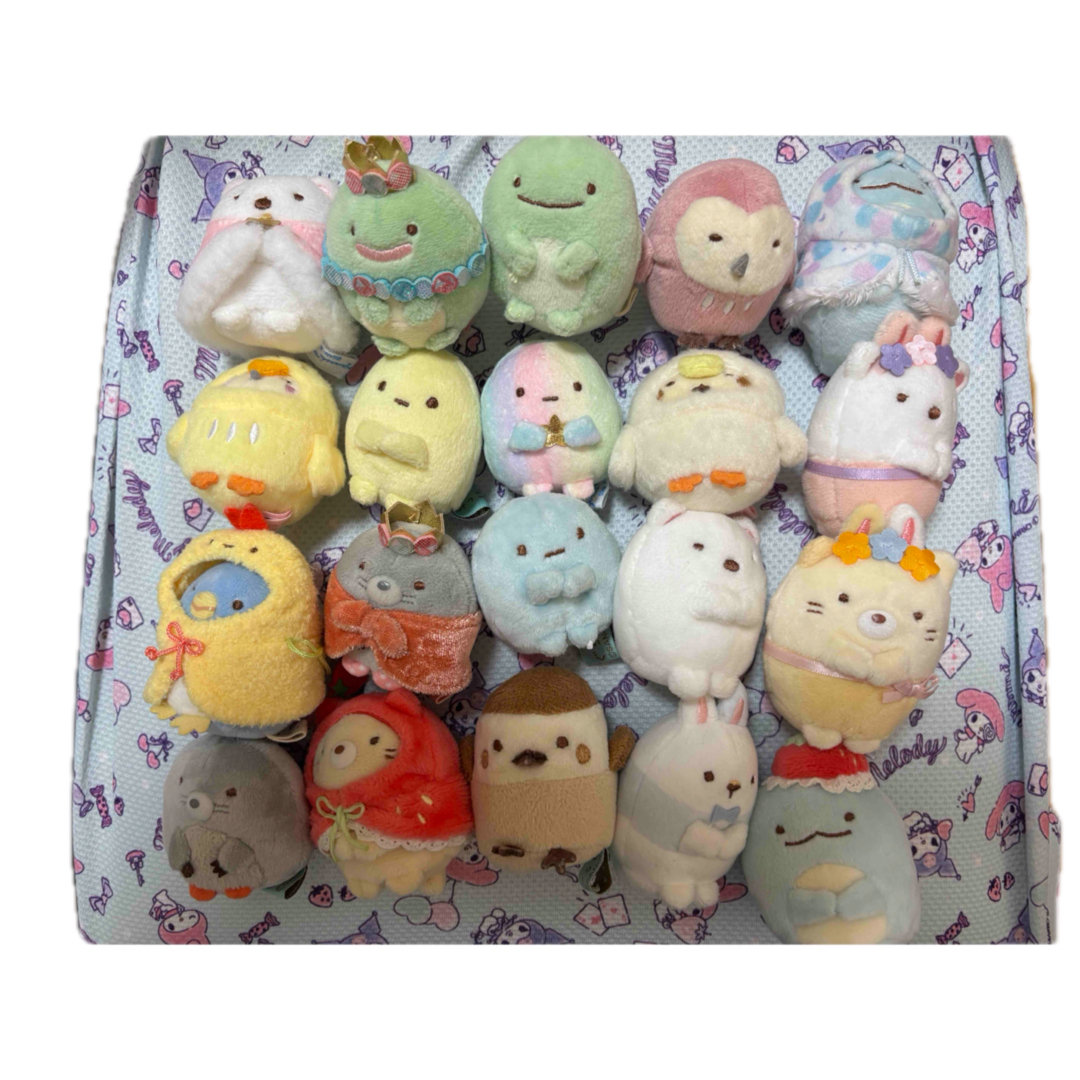 すみっこぐらしぬいぐるみまとめ売り エンタメ/ホビーのおもちゃ/ぬいぐるみ(ぬいぐるみ)の商品写真