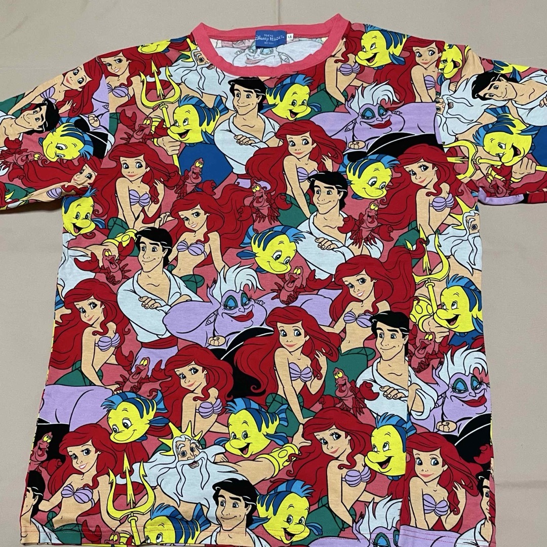 Disney(ディズニー)のディズニー リトルマーメイド Tシャツ レディースのトップス(Tシャツ(半袖/袖なし))の商品写真