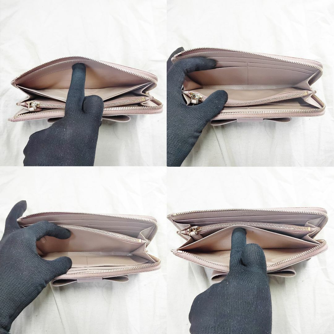 PRADA - 箱付き 良品 PRADA プラダ L字ファスナー 財布