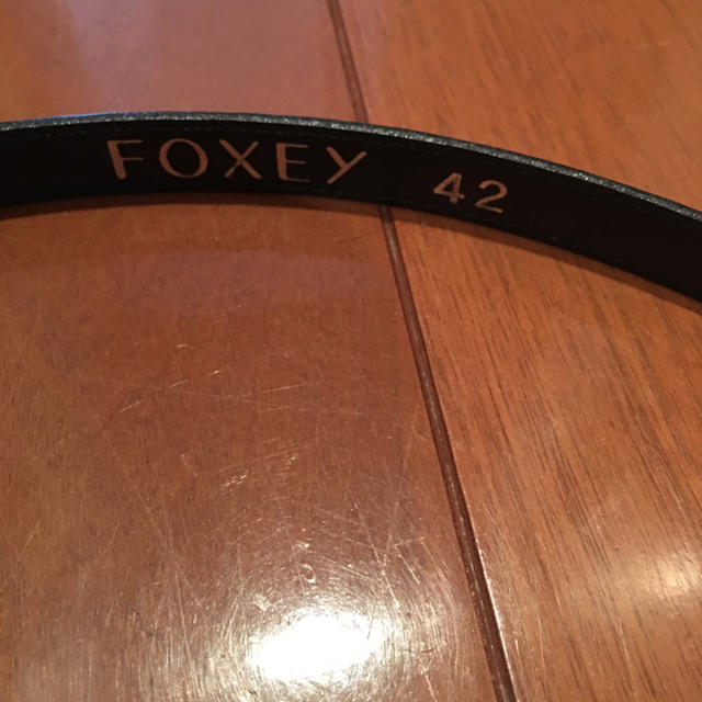 FOXEY(フォクシー)のフォクシー ベルト レディースのファッション小物(ベルト)の商品写真