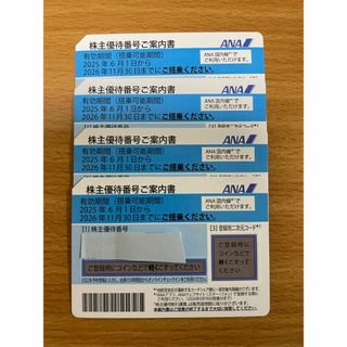 【最新】ANA株主・グループ優待券　2025年6月～使用可(その他)