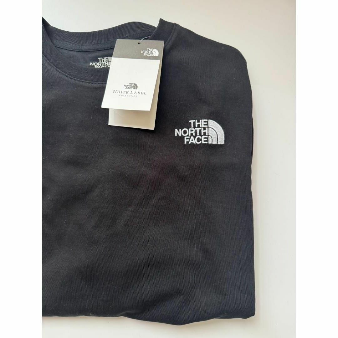 さとぅ！完売品⭐︎ノースフェイス ロゴ刺繍 ステッチ 長袖 ロンT L THE NORTH FACE - 完売品‼️ノースフェイス ロゴ刺繍 ステッチ