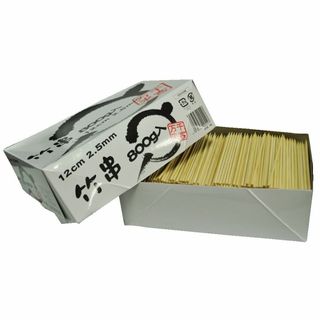 【新着商品】まるき(Maruki) 業務用 竹串 2.5mm 長さ12cm 箱入(食器)