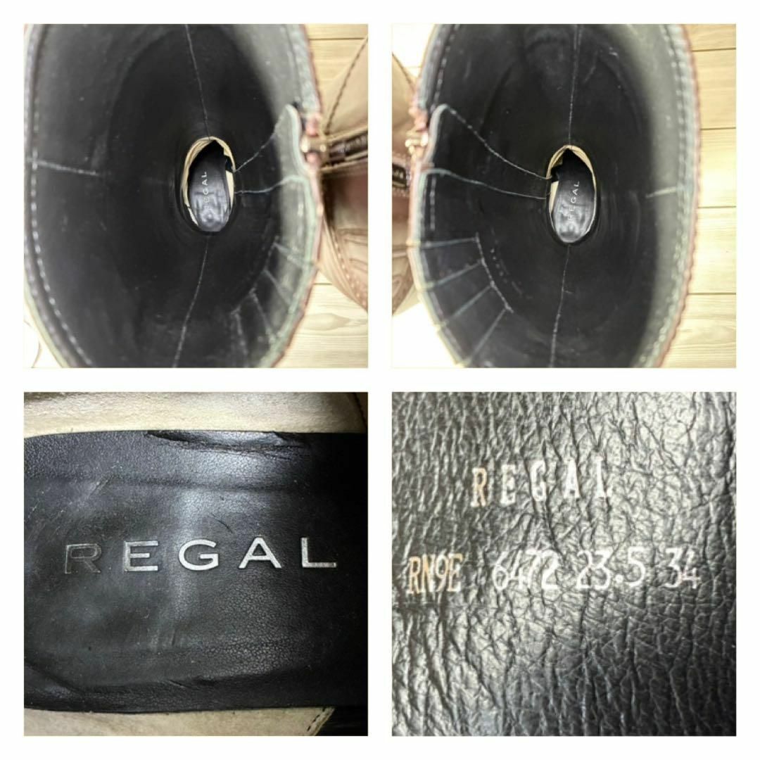 REGAL - 1310 リーガル 6472 ロングブーツ サイドジップ レザー
