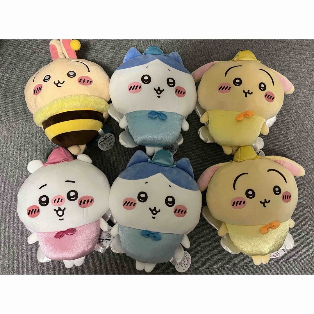 ちいかわ big ぬいぐるみ セット エンタメ/ホビーのおもちゃ/ぬいぐるみ(ぬいぐるみ)の商品写真