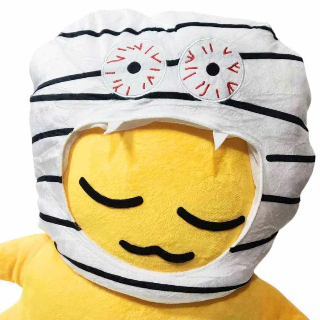 マミー ミイラ コスプレ 被り物 ぬいぐるみ 帽子　国内40cm【残3限定】 エンタメ/ホビーのコスプレ(衣装一式)の商品写真