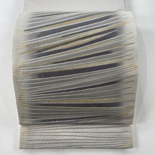 袋帯 名品 お太鼓柄 正絹 【中古】(帯)