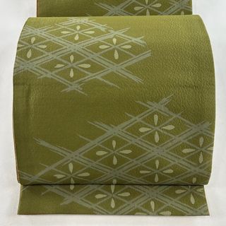 袋名古屋帯 美品 優品 化繊 【中古】(帯)