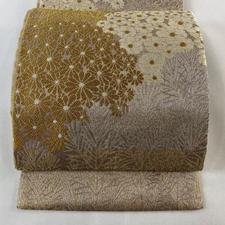 袋帯 美品 逸品 六通 正絹 【中古】(帯)