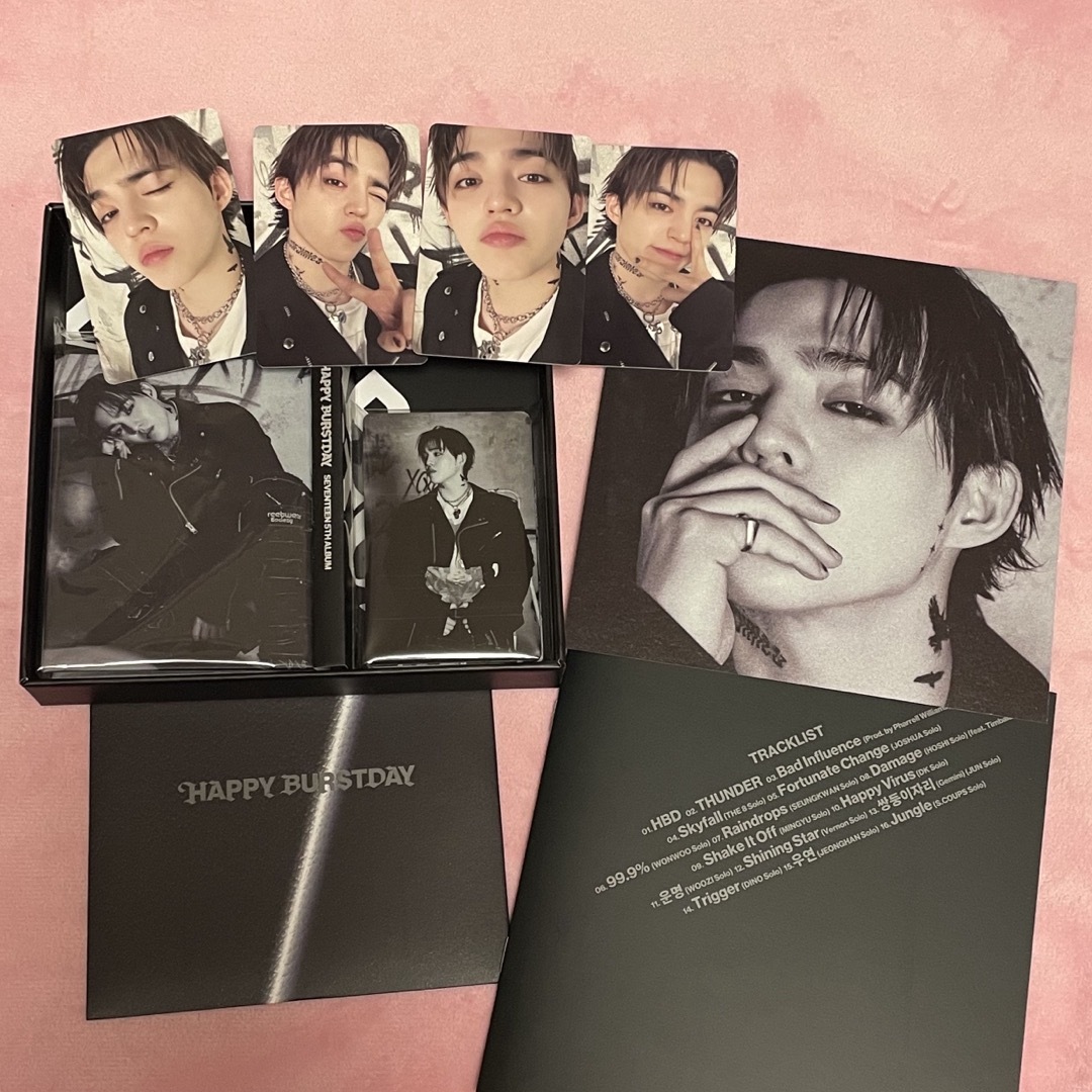 SEVENTEEN(セブンティーン)のSEVENTEEN セブチ HAPPY BURSTDAY エスクプス コンプ エンタメ/ホビーのCD(K-POP/アジア)の商品写真