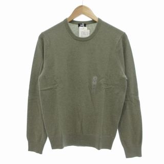 ユニクロ(UNIQLO)のUNIQLO 17AW タグ付き カシミヤ クルーネックセーター ニット M(ニット/セーター)