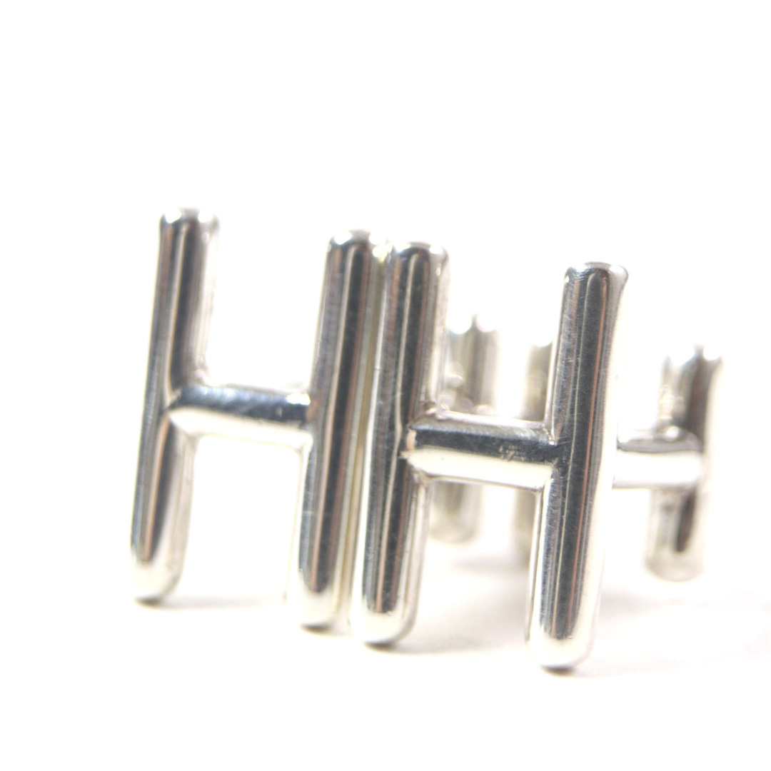 HERMES - 美品▼HERMES エルメス H2 Hロゴ カフスボタン カフリンクス AG925 シルバー 総重量8.8g メンズ ビジネスオススメ◎