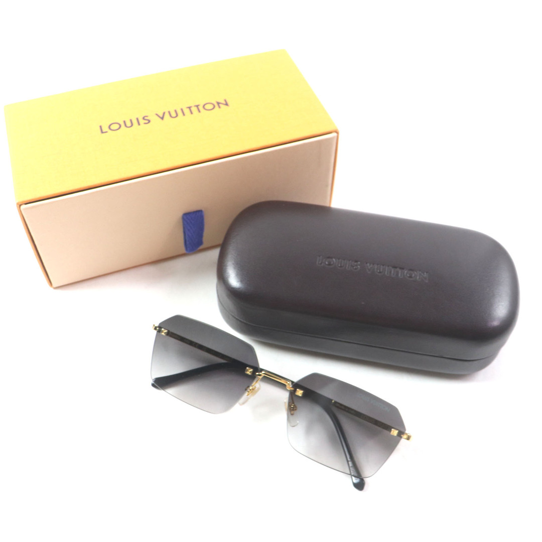 LOUIS VUITTON - グラデーションレンズのアビエーターサングラス