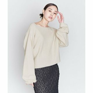 アストラット(ASTRAET)の【OFF WHITE】<ASTRAET>12G ラメ プルオーバーニット(ニット/セーター)
