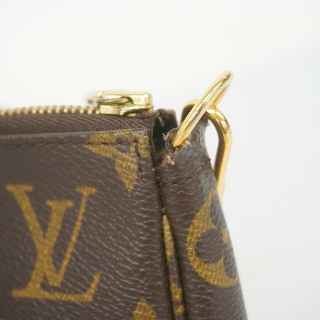 LOUIS VUITTON(ルイヴィトン)の【5ed6081】ルイヴィトン ポーチ モノグラム ポシェットアクセソワール M51980 ブラウン【中古】レディース レディースのファッション小物(ポーチ)の商品写真