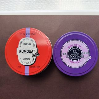 L'OCCITANE - ロクシタン限定ボディクリーム2個セットカムクアット&ヴィオレットスノーシア