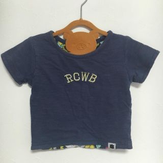 ロデオクラウンズワイドボウル(RODEO CROWNS WIDE BOWL)のRCWB キッズＴシャツ XS ロデオ(Tシャツ/カットソー)