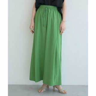 イェッカヴェッカ(YECCA VECCA)の【グリーン】ドライタッチイージーワイドパンツ(その他)