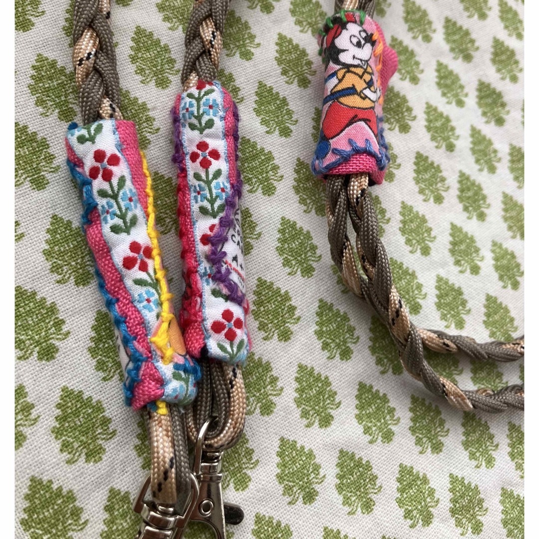 スマホショルダー　ストラップ ハンドメイドのスマホケース/アクセサリー(スマホストラップ/チャーム)の商品写真