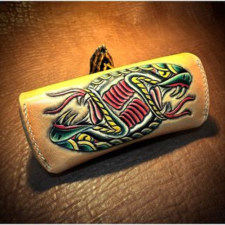 ◾︎アメトラtattoo スネークグラスケース　眼鏡ケース(サングラス/メガネ)